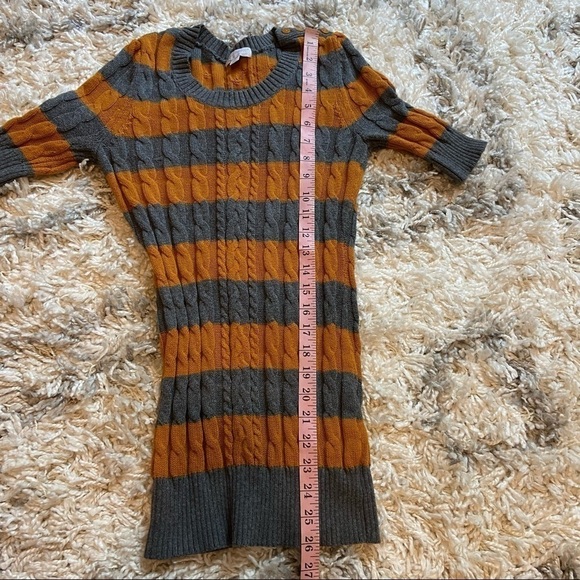 A Pea in the Pod | Stripped Short Sleeve Sweater Size XS - Picture 7 of 8